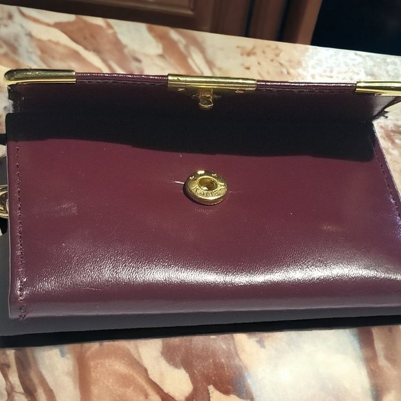 Cartier Key Holder Bordeaux Leather Authentic Cartier Key Holder Wallet - Picture 2 of 8